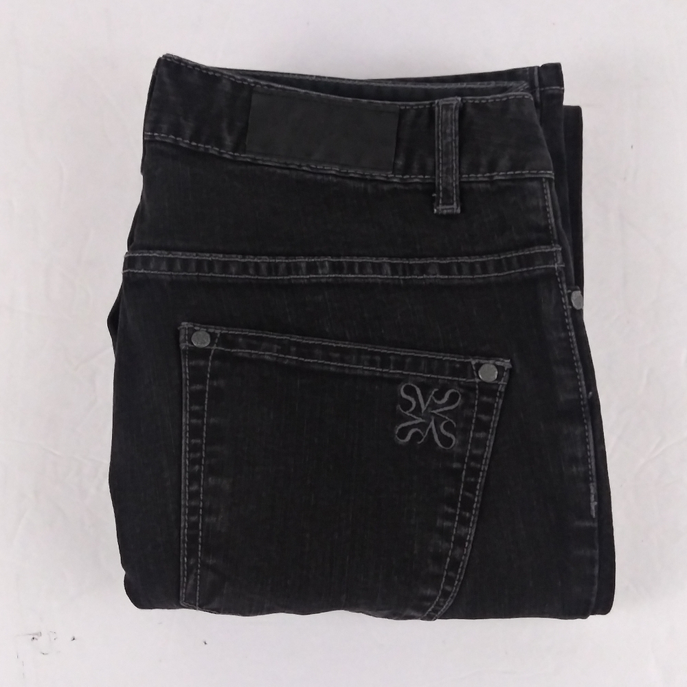 Simply Vera black jeans women size 8
